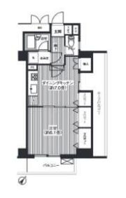 ロイヤル笹塚の間取り画像