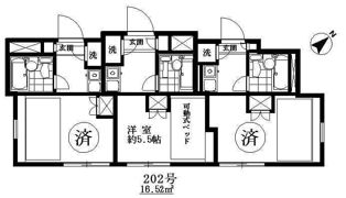 ベルアベニュー高輪台の間取り画像