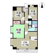 メゾンスカイデェラヴィの間取り画像