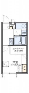 レオパレスさくらの間取り画像