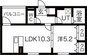 Anecis広見町の間取り画像
