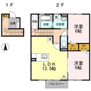 ウィルコート大松 A棟の間取り画像
