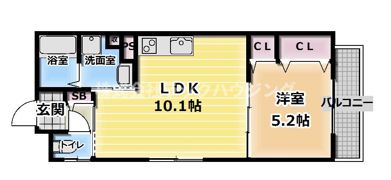 スリール末広町の間取り画像