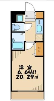 クレイシア池上フィールの間取り画像