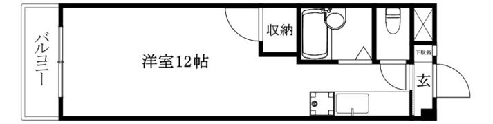 ルミウス南斎院の間取り画像