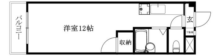 ルミウス南斎院の間取り画像