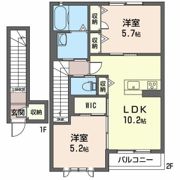 コンティニュー Aの間取り画像