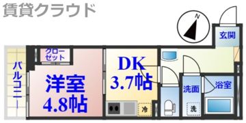 長洲 comfort houseの間取り画像