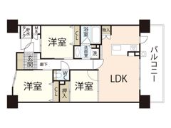 ラインヴァント東雲の間取り画像
