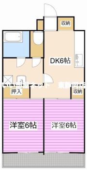 マンション豊城の間取り画像