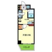クレイドル西田辺の間取り画像