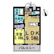 コート愛の間取り画像
