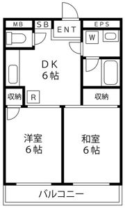グロウマンションの間取り画像