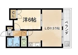 エスタ植田の間取り画像