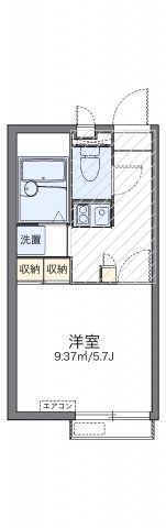 レオパレストリメゾンの間取り画像