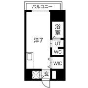 コーラルポワント難波WESTの間取り画像