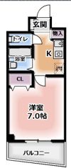 ノルデンハイム上新庄Ⅱの間取り画像