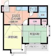 グランドール中島の間取り画像