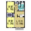 ボナール ケイの間取り画像