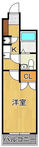 No.63 オリエントキャピタルタワーの間取り画像