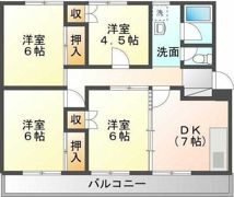 ガーデンプレイス城東の間取り画像