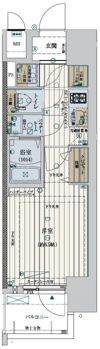 ファーストフィオーレ新町ファジスタの間取り画像