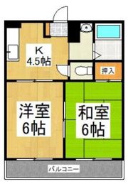 ホーリーグラウンドみずほ台の間取り画像