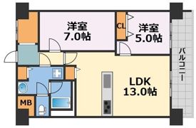 プライムハイツ阿波座の間取り画像
