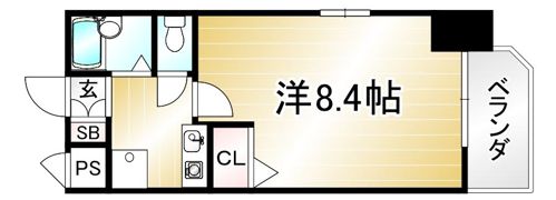エムエフ御所北の間取り画像