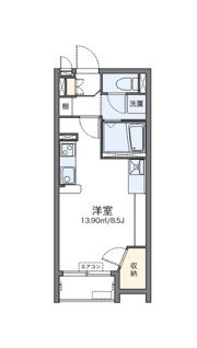 レオネクスト東島田Ⅱの間取り画像