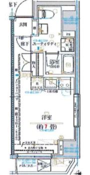 リフィオ浅草橋の間取り画像