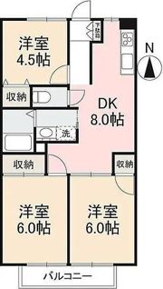 レジオン・ドヌールの間取り画像