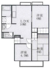 ひかりハイツ Aの間取り画像