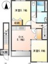 クレストール横黒の間取り画像