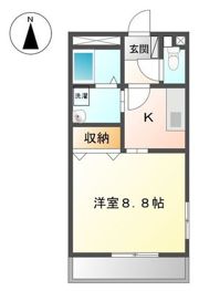 シャルマン武蔵塚の間取り画像