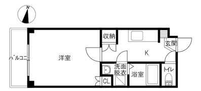 リバーサイド2もりの里の間取り画像