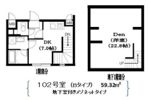 Residence Nakameguroの間取り画像