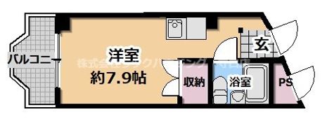 東邦ハイツの間取り画像