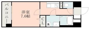 S－RESIDENCE熊本駅前の間取り画像
