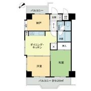 ライオンズマンション横浜第5の間取り画像
