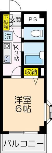 シュクル国分寺の間取り画像