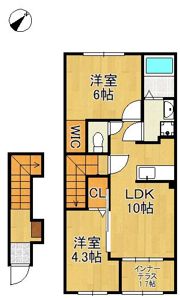 MAISON STELLA Monの間取り画像