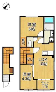 MAISON STELLA Monの間取り画像