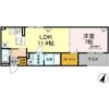 ラリュール赤塚Ⅱの間取り画像