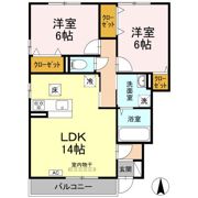 ウェスティ一色 C棟の間取り画像