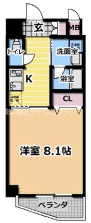 ザッツコート浜町の間取り画像