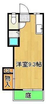 シティベール引野B棟の間取り画像