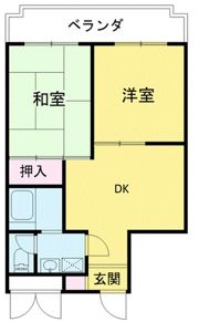 メゾンコムの間取り画像