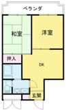 メゾンコムの間取り画像