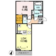 エスポアハイムの間取り画像